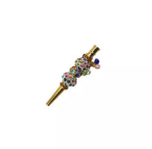 Load image into Gallery viewer, Multi Colored Blinged Out Hookah Tip