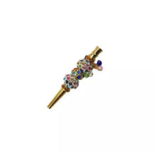 Load image into Gallery viewer, Multi Colored Blinged Out Hookah Tip
